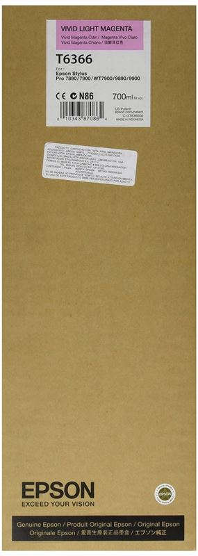Epson original tinta mangenta T6366 - C13T636600