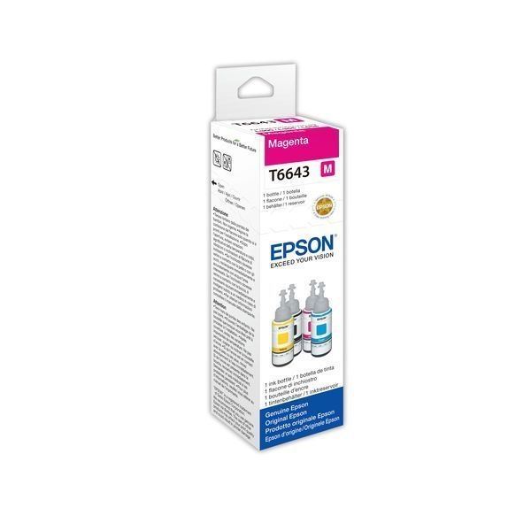 Epson original tinta mangenta T6643 - C13T664340