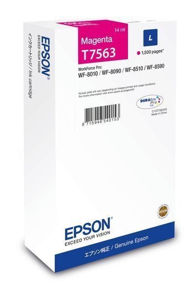 Epson original tinta mangenta T7563 - C13T756340