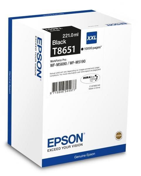 Epson original tinta negro T8651 - C13T865140
