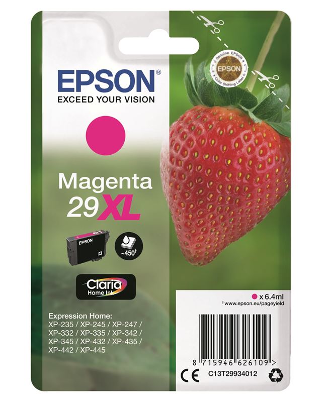 Epson original XL tinta mangenta T2993 - C13T29934012