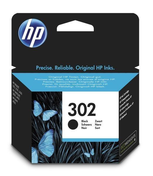 HP 302 tinta original negro - F6U66AE