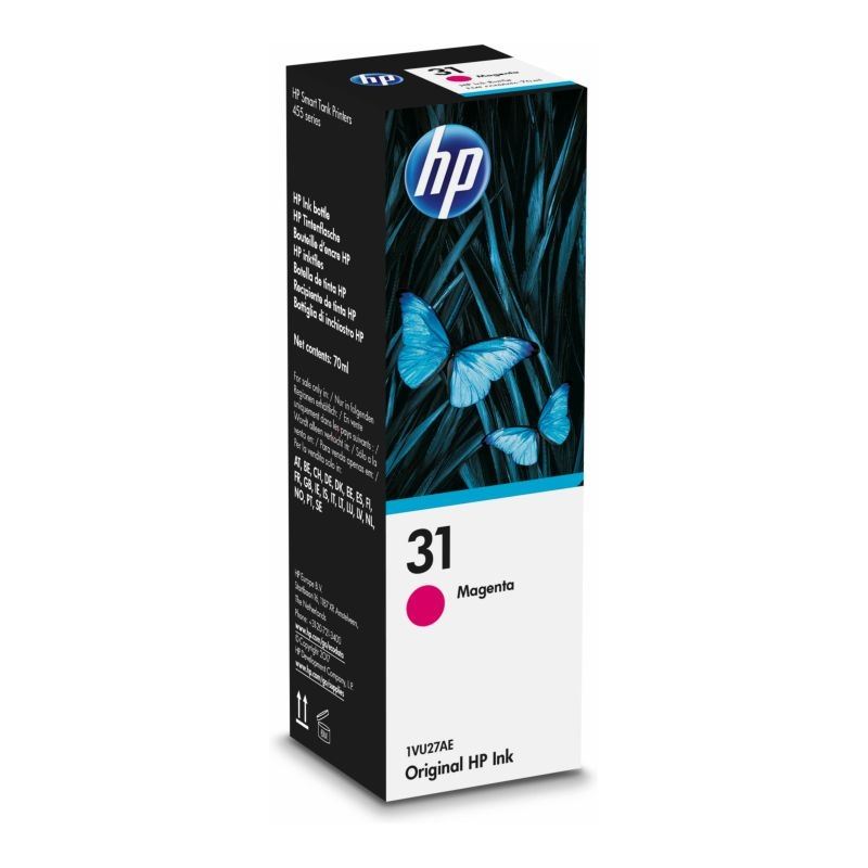 HP 31 original tinta mangenta - 1VU27AE
