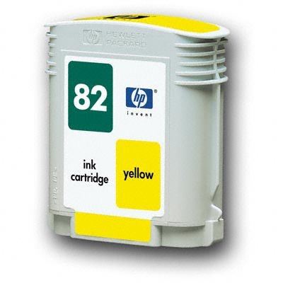 HP 82 tinta original amarilla - C4913A