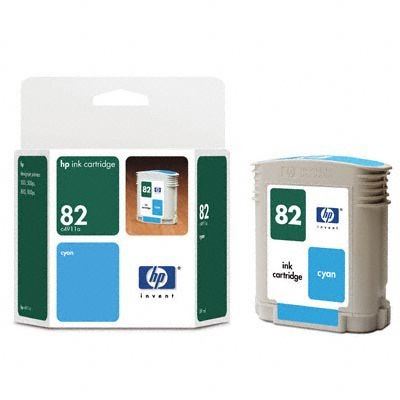 HP 82 tinta original cyan - C4911A