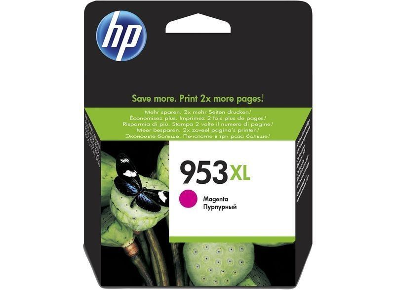 HP 953XL original HC Tinta magenta - F6U17AE
