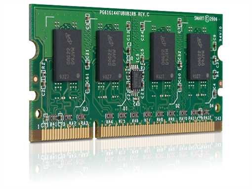 HP DDR2 de 200 patillas 512 MB x64 DIMM