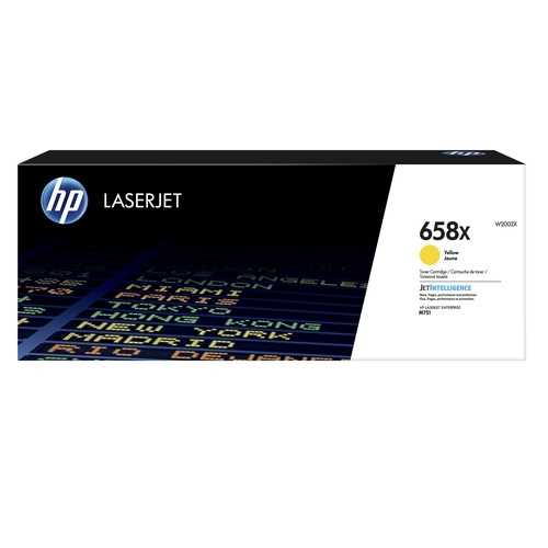 HP original 658X tóner amarillo - W2002X