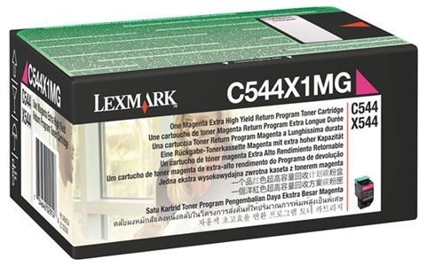 Lexmark original HC tóner mangenta - C544X1MG