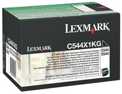 Lexmark original HC tóner negro - C544X1KG