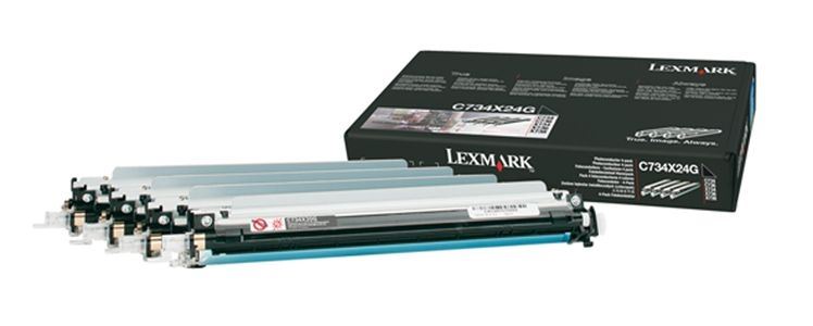 Lexmark original tambor multi paquete de 4 - C734X24G