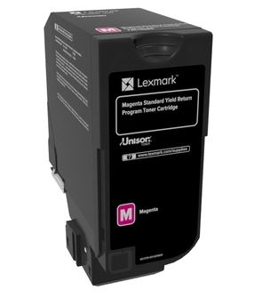 Lexmark original tóner mangenta de retorno - 74C2SM0