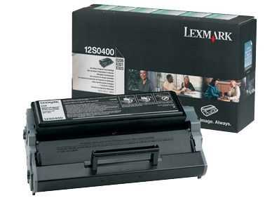 Lexmark original tóner negro - 12S0400 Lexmark original tóner negro - 12S0400