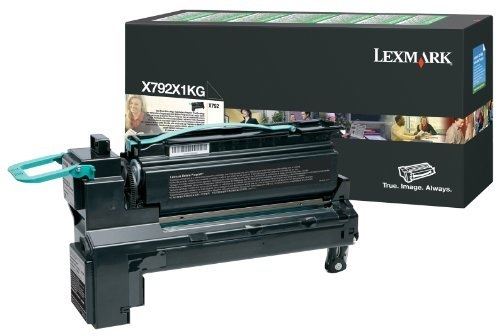 Lexmark original tóner negro de retorno - X792X1KG