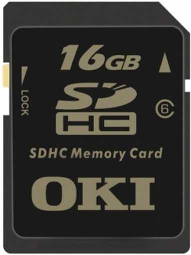 OKI 16 GB SDHC Card para Impresión Segura/Superposición