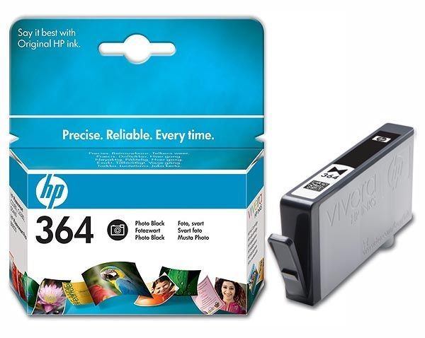Tinta negra fotográfica original HP 364 - CB317EE