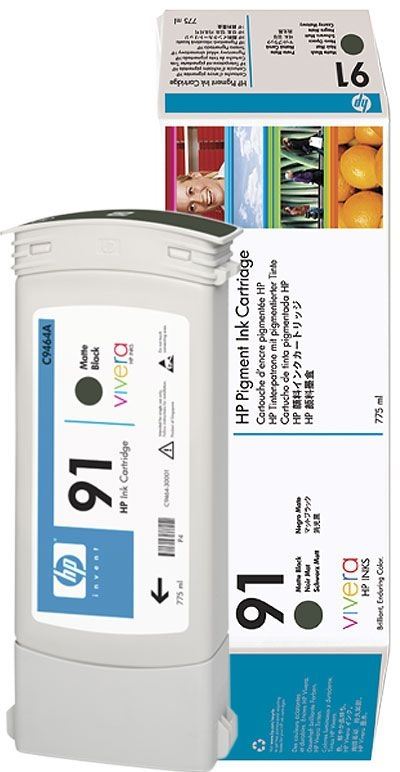 Tinta original HP 91 negro - C9464A