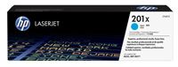 HP 201X original HC Toner cyan - CF401X