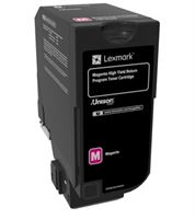 Lexmark original HC tóner mangenta de retorno - 74C2HM0
