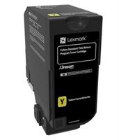 Lexmark original tóner amarillo de retorno - 74C2SY0