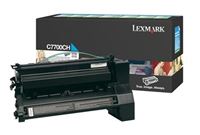 Lexmark original tóner cian de retorno - C7700CH