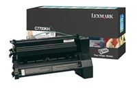 Lexmark original tóner negro de retorno - C7700KH