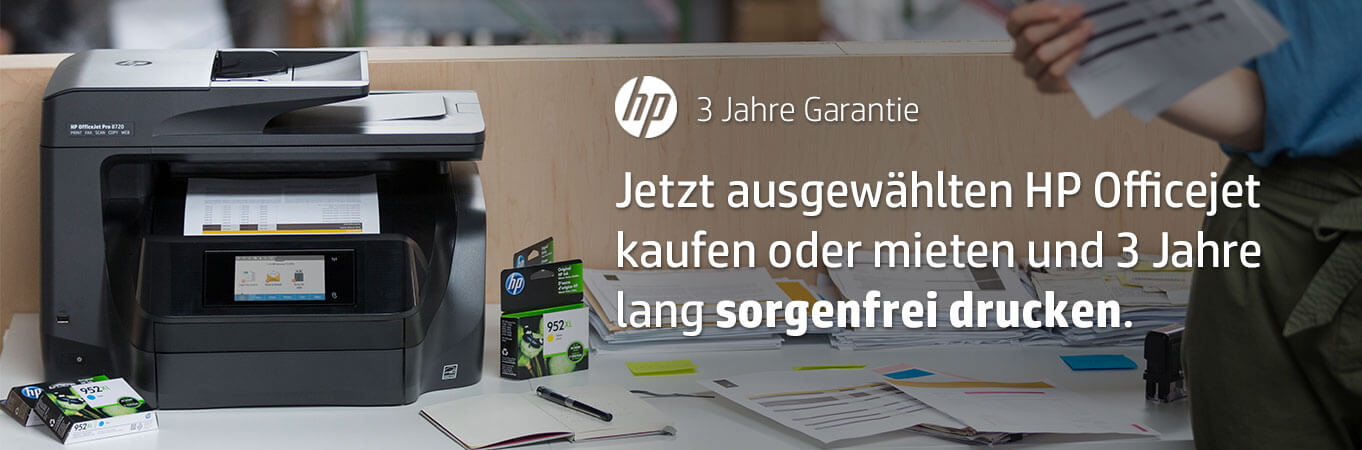 HP 3 Jahre-Garantie-Aktion