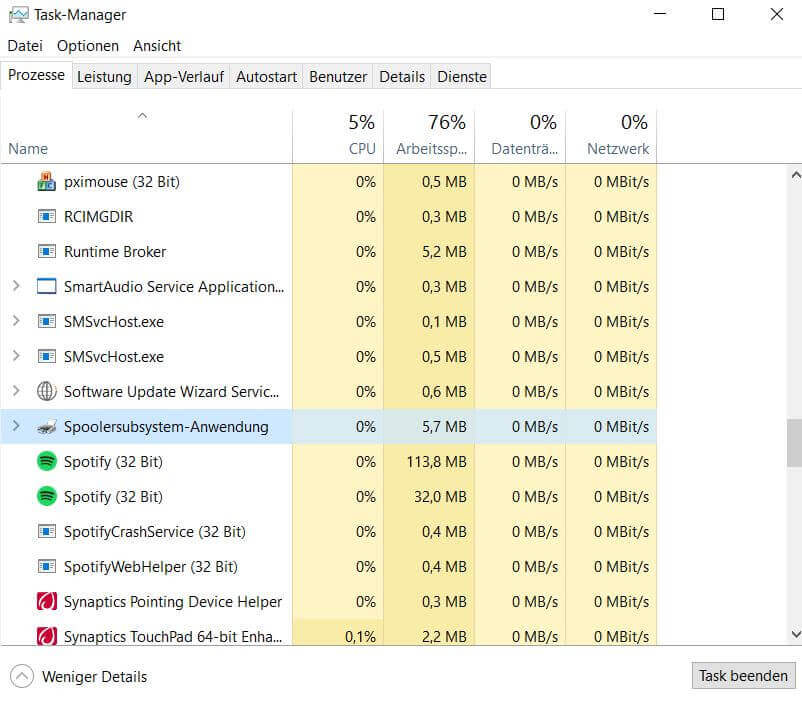 Windows Spooler