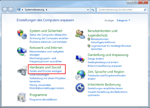 WLAN Drucker einrichten