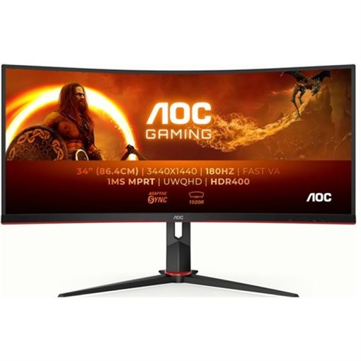 AOC CU34G2XP/BK 86,4cm 34Zoll 3440x1440Pixel WQHD