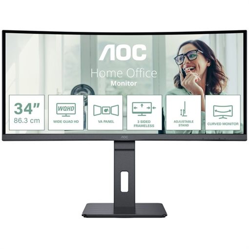 AOC CU34P3CV 86,36cm 34Zoll 3440x1440Pixel UWQHD