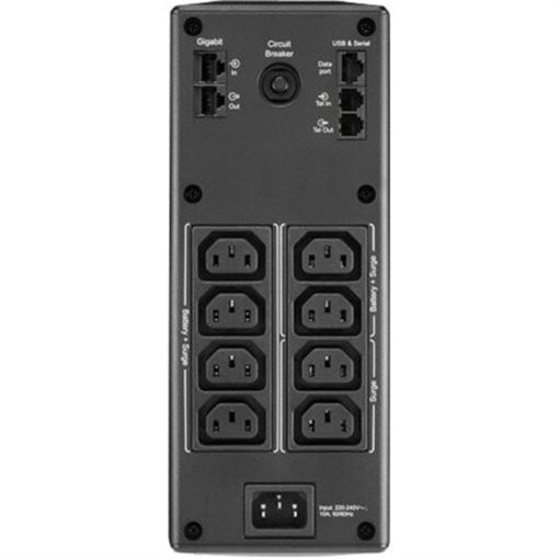 APC Back UPS Pro BR 1600 VA 8 Ausgänge AVR LCD-Schnittstelle BR1600MI