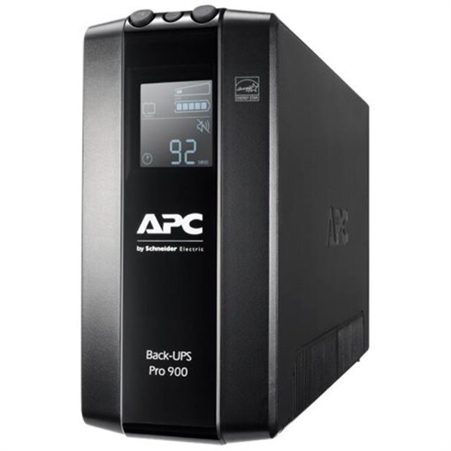 APC Back UPS Pro BR 900VA 6 Outlets LCD Interface Batterie 12V 9,4Ah