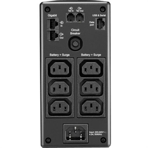 APC Back UPS Pro BR 900VA 6 Outlets LCD Interface Batterie 12V 9,4Ah