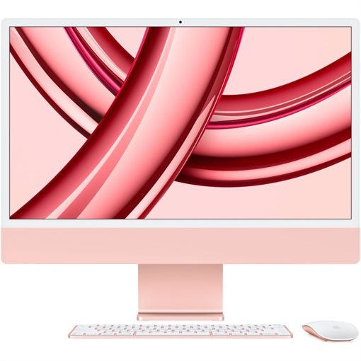 Apple iMac 4,5K 59,69cm 23,5Zoll M3 10-Core GPU 8GB 256GB SSD Rose