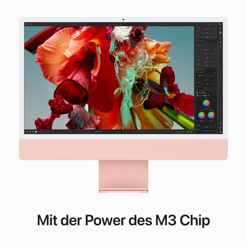 Apple iMac 4,5K 59,69cm 23,5Zoll M3 10-Core GPU 8GB 256GB SSD Rose