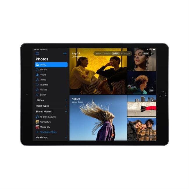 Apple iPad 10,2Zoll 25,9cm Wi-Fi 128GB Space-grau 8.Gen