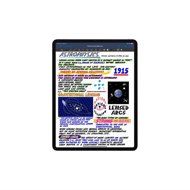 Apple iPad Pro 27,96cm 11,0Zoll 2TB WiFi Silver M1 Chip Liquid Retina