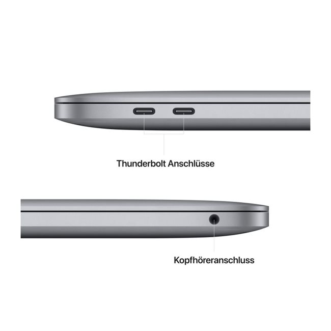 Apple MacBook Pro M2 10core GPU 16GB 256GB SSD 33,7cm 13,3Zoll grau CTO Apple MacBook Pro M2 10core GPU 16GB 256GB SSD 33,7cm 13,3Zoll grau CTO