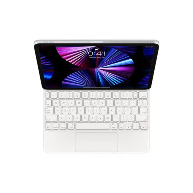 Apple Magic Keyboard iPad Pro 11 3.Gen/Air 4.Gen weiß (deutsch)