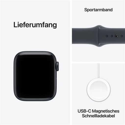 Apple Watch SE 3 Midnight Alu Band:Midnight Gr, M/L 64GB 40mm LTE GPS Apple Watch SE 3 Midnight Alu Band:Midnight Gr, M/L 64GB 40mm LTE GPS