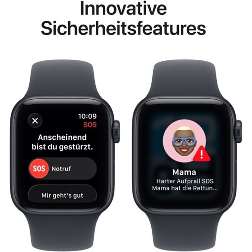 Apple Watch SE 3 Midnight Alu Band:Midnight Gr, S/M 64GB 40mm GPS Apple Watch SE 3 Midnight Alu Band:Midnight Gr, S/M 64GB 40mm GPS