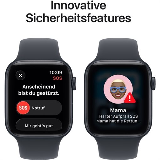Apple Watch SE 3 Midnight Alu Band:Midnight Gr, S/M 64GB 44mm GPS Apple Watch SE 3 Midnight Alu Band:Midnight Gr, S/M 64GB 44mm GPS