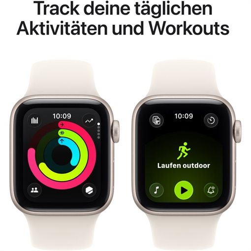 Apple Watch SE 3 Starlight Alu Band:Starlight Gr, M/L 64GB 40mm GPS Apple Watch SE 3 Starlight Alu Band:Starlight Gr, M/L 64GB 40mm GPS