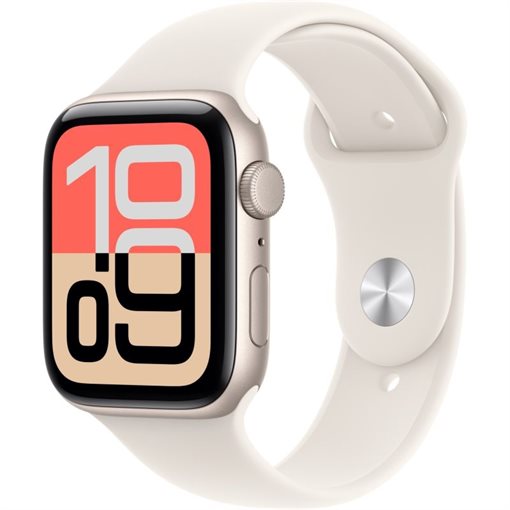 Apple Watch SE 3 Starlight Alu Band:Starlight Gr, S/M 64GB 44mm GPS Apple Watch SE 3 Starlight Alu Band:Starlight Gr, S/M 64GB 44mm GPS
