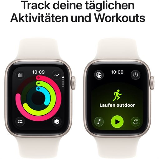 Apple Watch SE 3 Starlight Alu Band:Starlight Gr, S/M 64GB 44mm GPS Apple Watch SE 3 Starlight Alu Band:Starlight Gr, S/M 64GB 44mm GPS