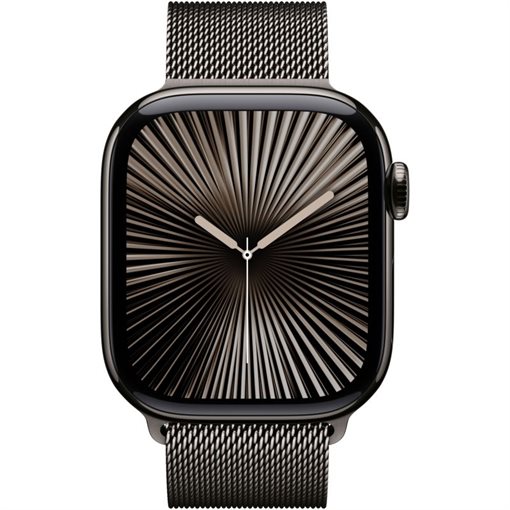 Apple Watch Series 10 Schiefertitan Band: Schiefer Größe S/M 64GB 46mm 4G