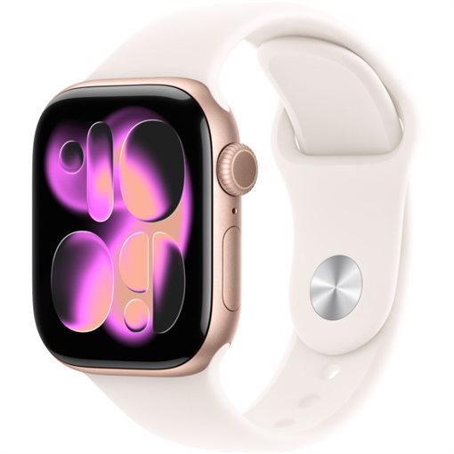 Apple Watch Series 11 Alu, Roségold Band:Hellrosa Gr, S/M 64GB 46mm LTE Apple Watch Series 11 Alu, Roségold Band:Hellrosa Gr, S/M 64GB 46mm LTE