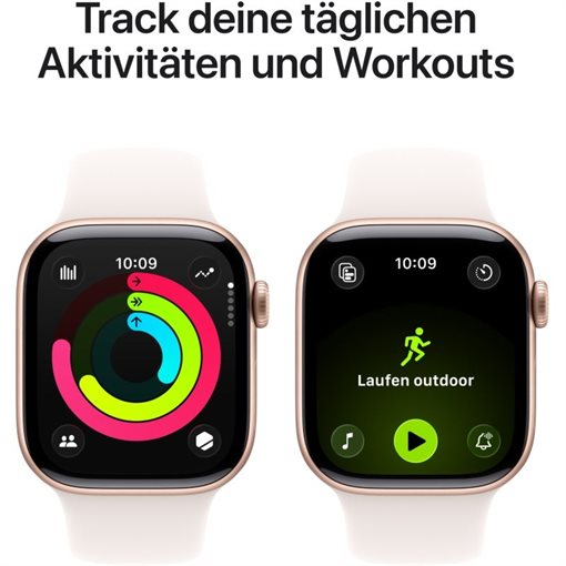 Apple Watch Series 11 Alu, Roségold Band:Hellrosa Gr, S/M 64GB 46mm LTE Apple Watch Series 11 Alu, Roségold Band:Hellrosa Gr, S/M 64GB 46mm LTE