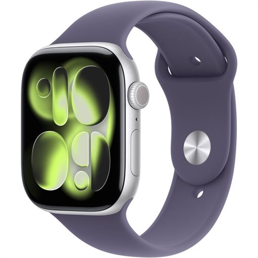 Apple Watch Series 11 Alu, Silber Band:Purple fog Gr, S/M 64GB 46mm GPS Apple Watch Series 11 Alu, Silber Band:Purple fog Gr, S/M 64GB 46mm GPS